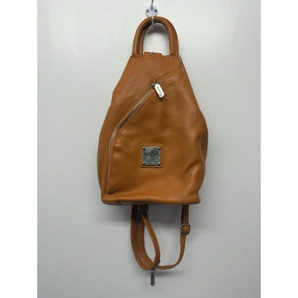 Valentina | Bags | Valentina Made In Italy Brown Leather  display picture 3